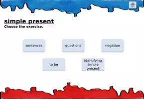 Vorschau - Spiele - Interaktive PDF/PPT: Simple Present & Simple Past - Seite 3