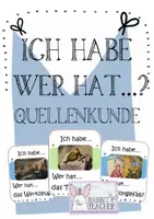 Vorschau - Spiele - Ich habe...wer hat...?: Quellenkunde - Deckblatt