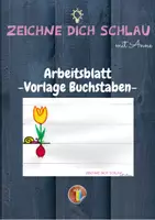 Vorschau - Arbeitsblätter - Arbeitsblatt zur Buchstabenerarbeitung - Deckblatt