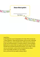 Vorschau - Arbeitsblätter - Erstleseblock - In der Schule ist was los! - Seite 1