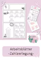 Vorschau - Arbeitsblätter - Zahlzerlegung 2 bis 10 - Arbeitsblätter - Deckblatt