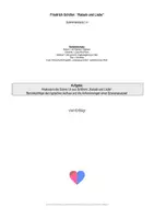Vorschau - Klassenarbeiten - Schiller: "Kabale und Liebe" - Szenenanalyse I,4 - Luise & Ferdinand: Gegensätzliche Ansichten über Liebe und ihre Zukunft - Klausur mit Erwartungshorizont - Seite 1