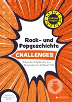 Vorschau - Arbeitsblätter - Challenges – Rock- und Popgeschichte: 16 kreative Aufgaben für den Musikunterricht in Klasse 7–10 - Deckblatt