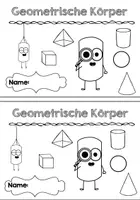Vorschau - Arbeitsblätter - Übungsheft - Geometrische Körper #edukiknaller2021 - Seite 2