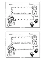 Vorschau - Unterrichtsreihen - Tiere im Winter: Spuren im Schnee - Lesekompetenz-Abenteuer - Grundschule Deutsch Sachunterricht Waschbär - Seite 3