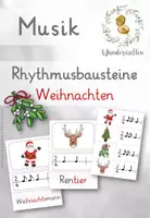 Vorschau - Poster - Rhythmusbausteine - Weihnachten - Deckblatt