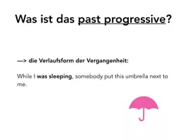 Vorschau - Präsentationen/Tafelbilder - Einführung past progressive - Seite 3