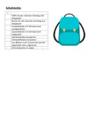 Vorschau - Fördermaterial/Inklusion - Checkliste Schultasche - Seite 1