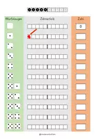 Vorschau - Arbeitsblätter - Zahldarstellungen: Zehnerfeld, Würfel und Zahl - ZR 10 - Mathematik Klasse 1 - Seite 2