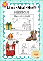 Vorschau - Arbeitsblätter - Lies-Mal-Heft - Nikolaus (Klasse 1) - Deckblatt