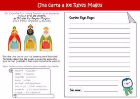 Vorschau - Arbeitsblätter - Una carta a los Reyes Magos - Schreibkompetenz fördern - Seite 2