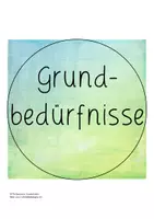 Vorschau - Arbeitsblätter - Grundbedürfnisse und Wünsche - Seite 3