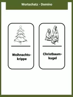 Vorschau - Spiele - Deutsch (DaF/DaZ): Wortschatz Weihnachten - Seite 1
