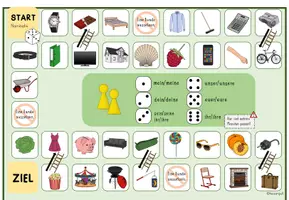 Vorschau - Spiele - Spielbretter (Possessivpronomen in allen Fällen) - Seite 3