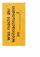 Vorschau - Arbeitsblätter - Was macht der Weihnachtsmann den Rest des Jahres? I Weihnachten I Homeschooling - Seite 2