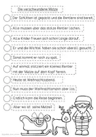 Vorschau - Unterrichtsreihen - Purzelgeschichte - Weihnachten - Die verschwundene Mütze - Seite 3