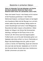 Vorschau - Arbeitsblätter - DEUTSCH: Beistrichregeln, Übungsblatt + Lösung (PDF) - Seite 3