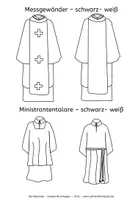 Vorschau - selbst erstellte Cliparts/Grafiken - Messgewänder und Talare in den Farben des Kirchenjahres (katholisch) - Seite 3