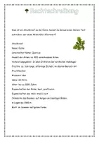Vorschau - Stundenentwürfe - Aufgaben zum Thema Baum (Großschreibung, Textarbeit) mit Lösung - Seite 2