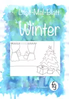 Vorschau - Arbeitsblätter - Lesemalblatt Winter - Deckblatt