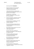 Vorschau - Klassenarbeiten - Ernst: "Nis Randers" - Klassenarbeit: Geleitete Analyse einer Ballade - mit Erwartungshorizont - Deckblatt