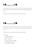 Vorschau - Arbeitsblätter - Christmas Writing an Email - Deckblatt