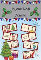 Vorschau - Unterrichtsreihen - Noël / Noel - Domino #weihnachtenauflmp - Deckblatt