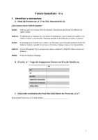 Vorschau - Arbeitsblätter - Ir a - Futuro inmediato / próximo - Seite 1