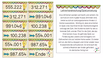 Vorschau - Spiele - Ich habe... wer hat...? Zahlen bis eine Million (1.000.000) - Seite 3