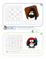 Vorschau - Spiele - 30 ABC Rätsel - Vorgänger und Nachfolger im Alphabet - Anbahnung Wörterbucharbeit - ab Klasse 2 - Seite 3