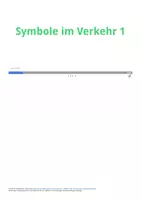 Vorschau - Arbeitsblätter - Reflexion Sicher im Verkehr 1 - Deckblatt