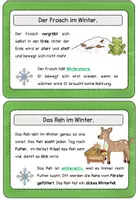 Vorschau - Unterrichtsreihen - Kartei und Arbeitsblätter Tiere im Winter - Seite 3