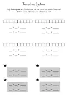 Vorschau - Arbeitsblätter - Tauschaufgaben - Addition ZR 10 - Mathematik Klasse 1 - Seite 2