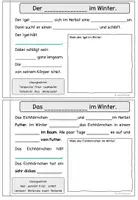 Vorschau - Unterrichtsreihen - Paket: Tiere im Winter - Karteikarten, Arbeitsblätte, Selbstlernheft - Seite 3