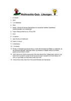 Vorschau - Arbeitsblätter - Weihnachtsquiz - Seite 2