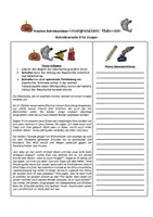 Vorschau - Arbeitsblätter - Halloween - Kreative Schreibanlässe - Seite 1