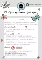 Vorschau - Mal- und Bastelvorlagen - Bastelvorlage Wintersterne | Herz & Tanne | Freebie - Seite 3