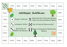 Vorschau - Spiele - Würfelspiel - SU - Nadelbäume - Seite 1