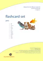 Vorschau - Bildkarten - pets - picture and word cards - english flashcards - Englisch Bildkarten - Deckblatt