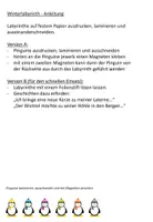 Vorschau - Stationenlernen - Labyrinthe "Winter" (visuelle Wahrnehmung) - Seite 1