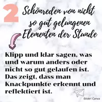 Vorschau - Stundenentwürfe - 3 Fehler bei der Reflexion einer Stunde: Übersicht - Seite 2
