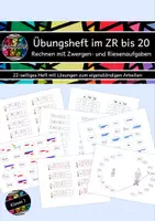 Vorschau - Arbeitsblätter - Übungsheft im Zahlenraum bis 20 ohne Zehnerübergang - Deckblatt