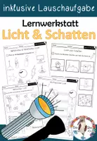 Vorschau - Unterrichtsreihen - Komplettpaket Licht und Schatten für den Sachunterricht in Klasse 1-3 - Seite 1