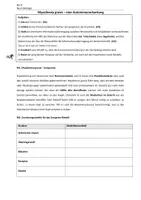 Vorschau - Stundenentwürfe - Entwicklung von Funktionsmodellen zur chemischen Synapse - Seite 1