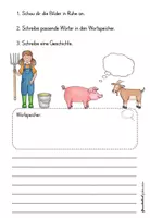 Vorschau - Unterrichtsreihen - Freies Schreiben auf dem Bauernhof - Seite 3