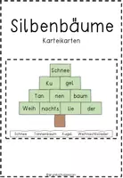 Vorschau - Arbeitsblätter - Paket: Silbenbäume - Deckblatt