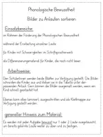 Vorschau - Arbeitsblätter - 🖌 ANLAUTE zuordnen I Phonologische Bewusstheit I Schriftspracherwerb - Seite 3