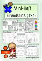 Vorschau - Arbeitsblätter - Einmaleins - Deckblatt