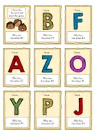 Vorschau - Spiele - I have... Who has...? Alphabet and spelling - Seite 1