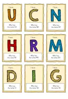 Vorschau - Spiele - I have... Who has...? Alphabet and spelling - Seite 2